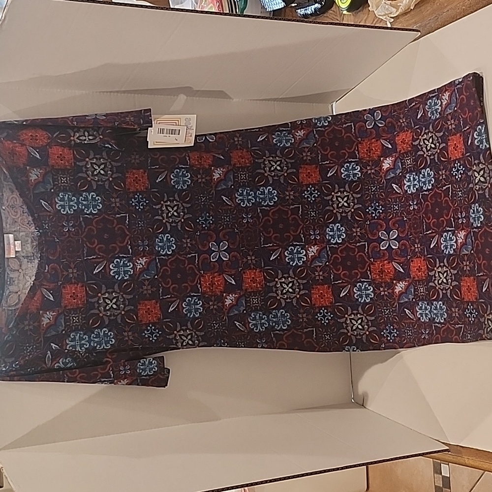 LuLaRoe Julia Dress Size M